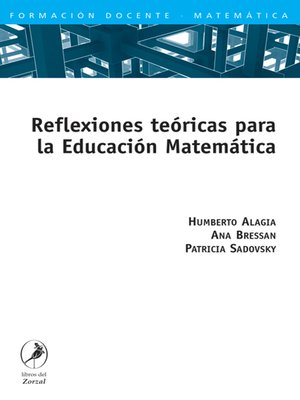 cover image of Reflexiones teóricas para la Educación Matemática